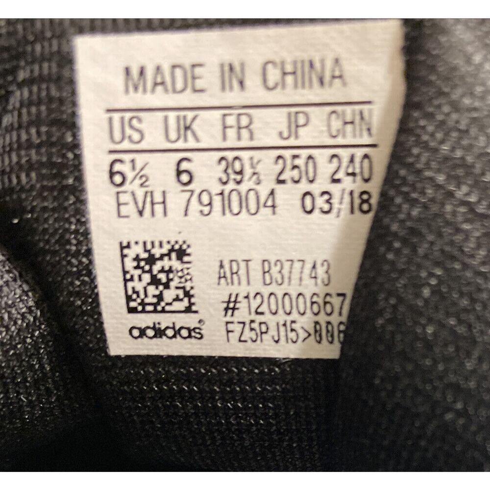 ADIDAS‎ EVH791004 Classic Ortholite Men’s Comfort Black Court Shoes SIZE 6.5 - Picture 8 of 8